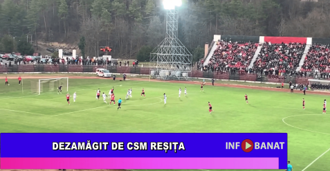 Dezamagit de CSM Reșița