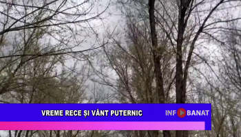 Vreme rece și vânt puternic