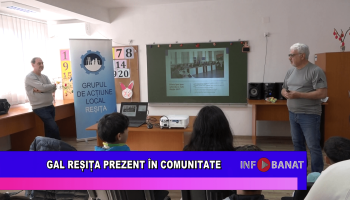 GAL Reșița prezent în comunitate