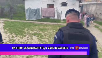 Un strop de generozitate, o mare de zâmbete