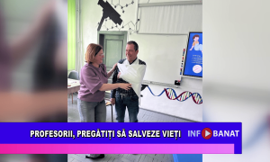 Profesorii, pregătiți să salveze vieți