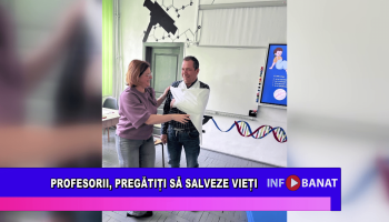 Profesorii, pregătiți să salveze vieți