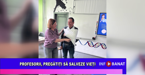 Profesorii, pregătiți să salveze vieți