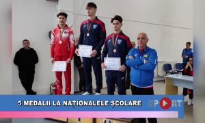 5 medalii la naționalele școlare
