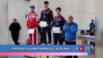 5 medalii la naționalele școlare