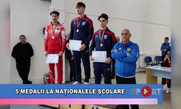 5 medalii la naționalele școlare