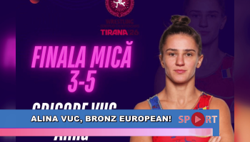 Alina Vuc, bronz european!