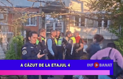 A căzut de la etajul 4