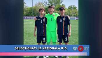 Selecționați la Naționala U15
