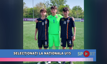 Selecționați la Naționala U15