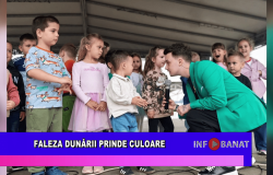Faleza Dunării prinde culoare