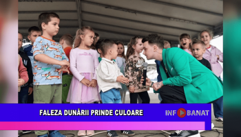 Faleza Dunării prinde culoare