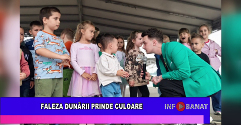 Faleza Dunării prinde culoare
