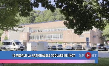 15 medalii la Naționalele Școlare de Înot
