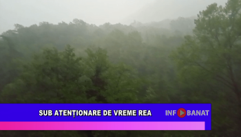 Sub atenționare de vreme rea