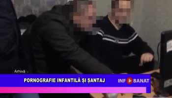 Pornografie infantilă și șantaj