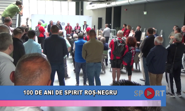100 de ani de spirit roș-negru