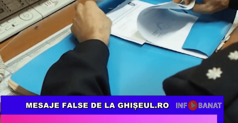 Mesaje false de la ghișeul.ro