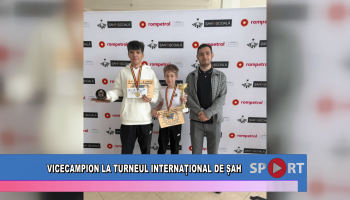 Vicecampion la turneul internațional de șah