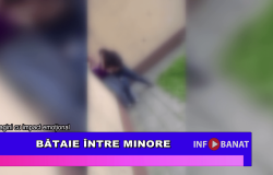 Bătaie între minore