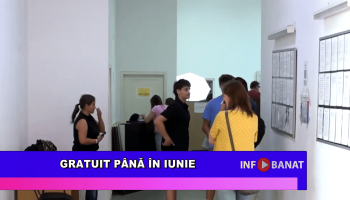 Gratuit până în iunie