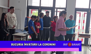 Bucuria învățării la Coronini