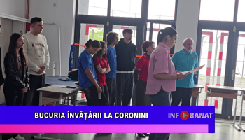 Bucuria învățării la Coronini