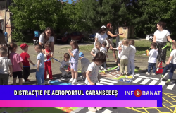 Distracție pe Aeroportul Caransebeș