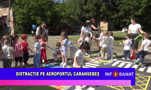 Distracție pe Aeroportul Caransebeș