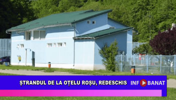 Ștrandul de la Oțelu Roșu, redeschis