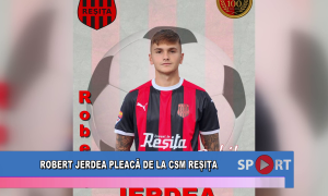 Robert Jerdea pleacă de la CSM Reșița