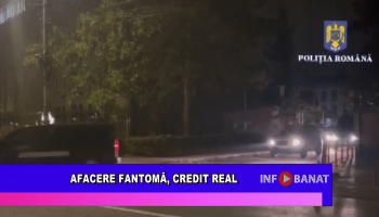 Afacere fantomă, credit real