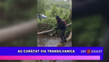 Au curățat VIA Transilvanica