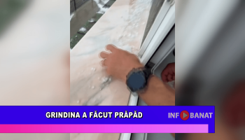 Grindina a făcut prăpăd