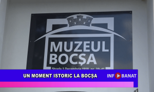 Un moment istoric la Bocșa