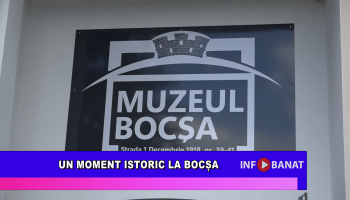 Un moment istoric la Bocșa