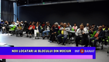 Noii locuitori ai blocului din Mociur