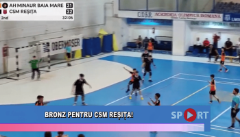 Bronz pentru CSM Reșița!