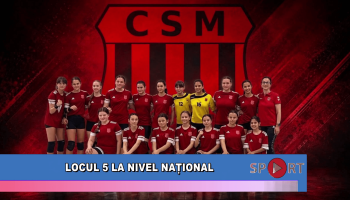 Locul 5 la nivel național