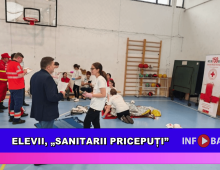 Elevii, sanitarii pricepuți