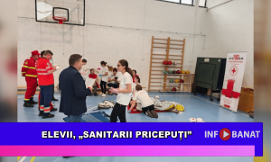 Elevii, sanitarii pricepuți