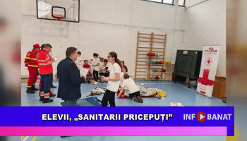 Elevii, sanitarii pricepuți