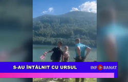 S-au întâlnit cu ursul
