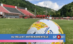 Au reluat antrenamentele