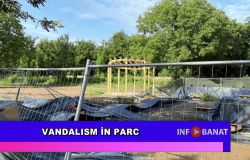 Vandalism în parc