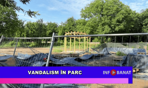 Vandalism în parc