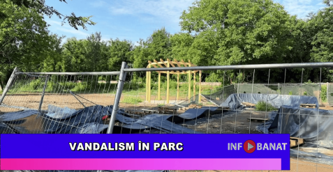 Vandalism în parc