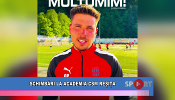 Schimbări la Academia CSM Reșița