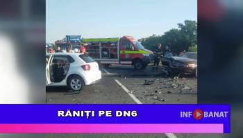 Răniți pe DN6
