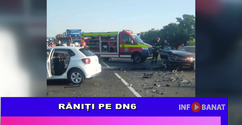 Răniți pe DN6